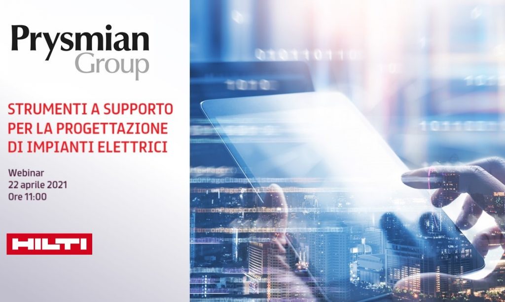 WEBINAR - Sistemi a supporto per la progettazione di impianti elettrici